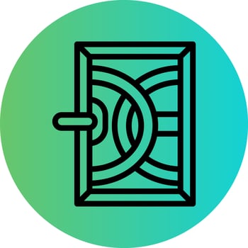 Door Vector Icon Design