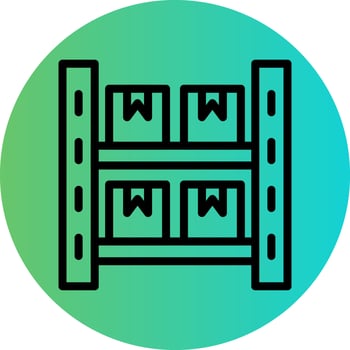 Shelves Vector Icon Design