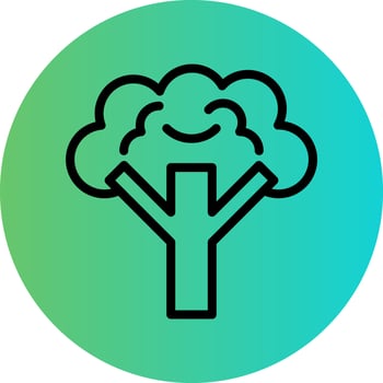 Tree Vector Icon Design