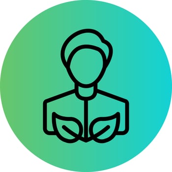 Ecologist Vector Icon Design
