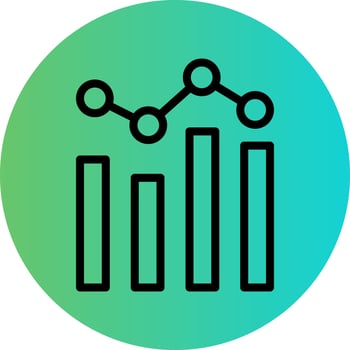 Stats Vector Icon Design