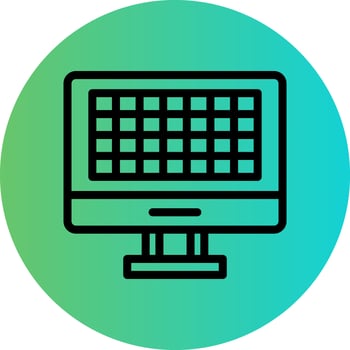 Grid Vector Icon Design