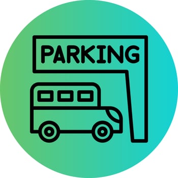 Parking Vector Icon Design