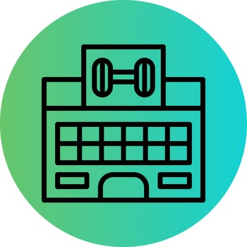 Gym Vector Icon Design