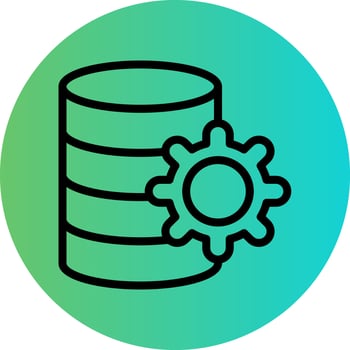 Data Management Vector Icon Design