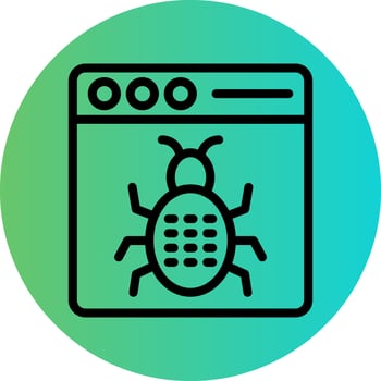 Bug Vector Icon Design