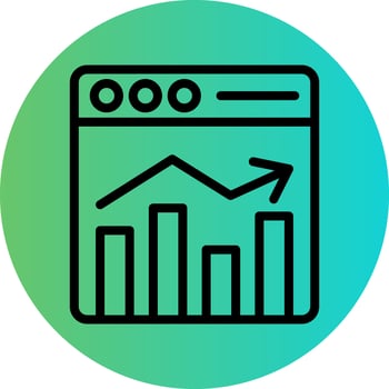 Page Traffic Vector Icon Design