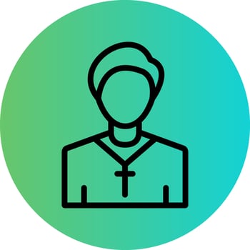 Pastor Vector Icon Design