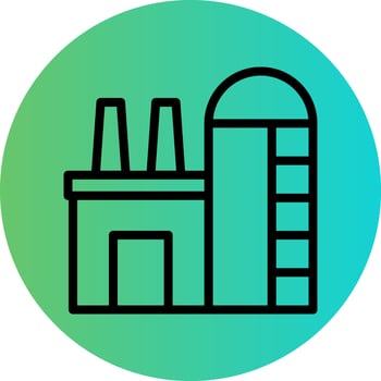 Silo Vector Icon Design