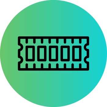 Ram Vector Icon Design