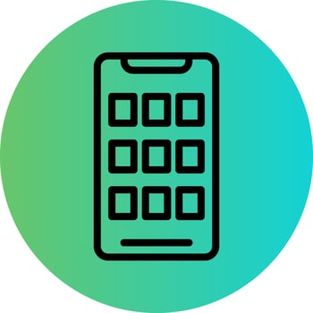 Smartphone Vector Icon Design