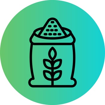 Flour Vector Icon Design