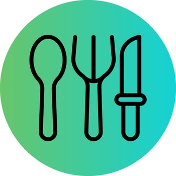 Cutlery Vector Icon Design