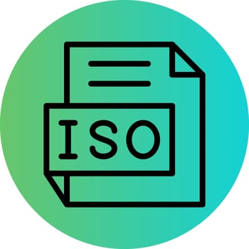 ISO Vector Icon Design