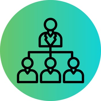 Organization Vector Icon Design