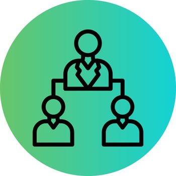 Team Work Vector Icon Design