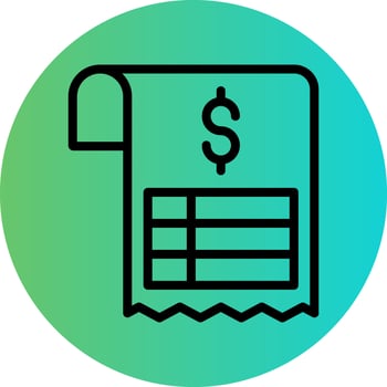 Invoice Vector Icon Design