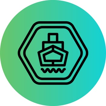 Dock Vector Icon Design