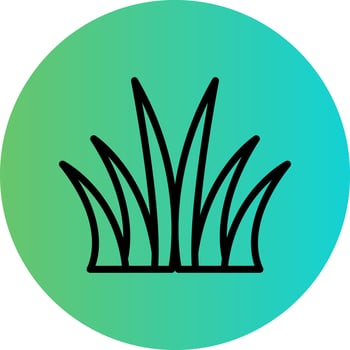 Grass Vector Icon Design
