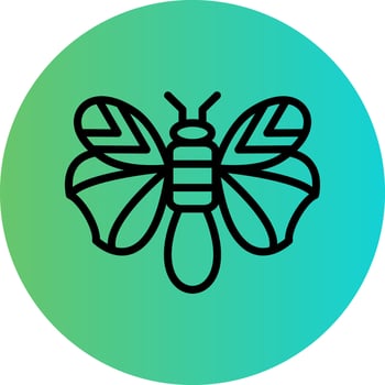 Butterfly Vector Icon Design