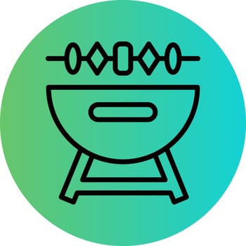 Barbecue Vector Icon Design