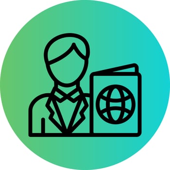 Citizenship Vector Icon Design
