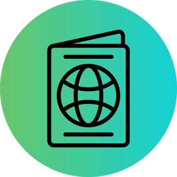 Passport Vector Icon Design