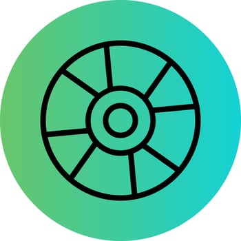 CD Vector Icon Design