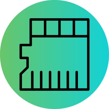 Sd Card Vector Icon Design