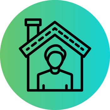 Shelter Vector Icon Design