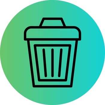 Trash Vector Icon Design