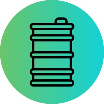 Barrel Vector Icon Design