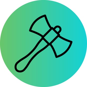 Axe Vector Icon Design