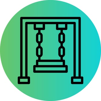 Swing Vector Icon Design