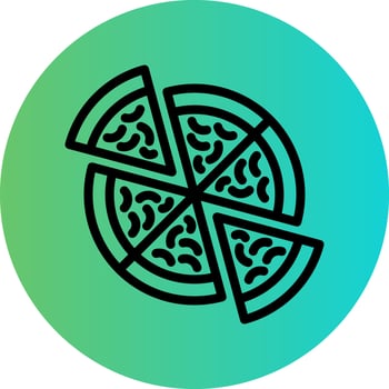Pizza Vector Icon Design