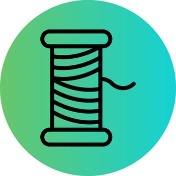 Spool Vector Icon Design
