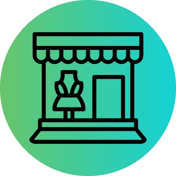 Boutique Vector Icon Design