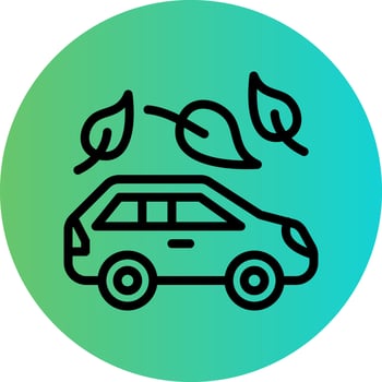 Low Emission Vector Icon Design