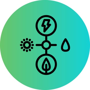 Energy Sources Vector Icon Design