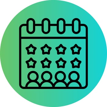 Event Vector Icon Design