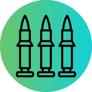 Bullets Vector Icon Design