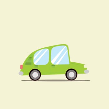 Cartoon car vector