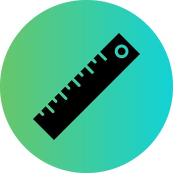 Ruler Vector Icon Design
