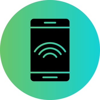 Cell Phone Vector Icon Design