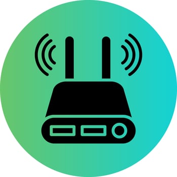 Modem Vector Icon Design