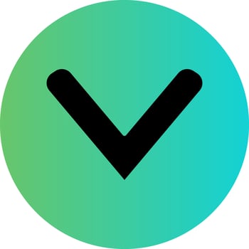 Down Chevron Vector Icon Design