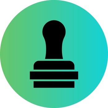 Stamp Vector Icon Design
