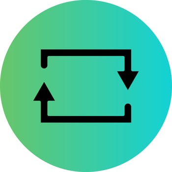 Rectangular Arrow Vector Icon Design