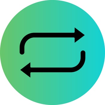 Repeat Vector Icon Design