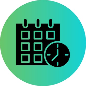 Schedule Vector Icon Design